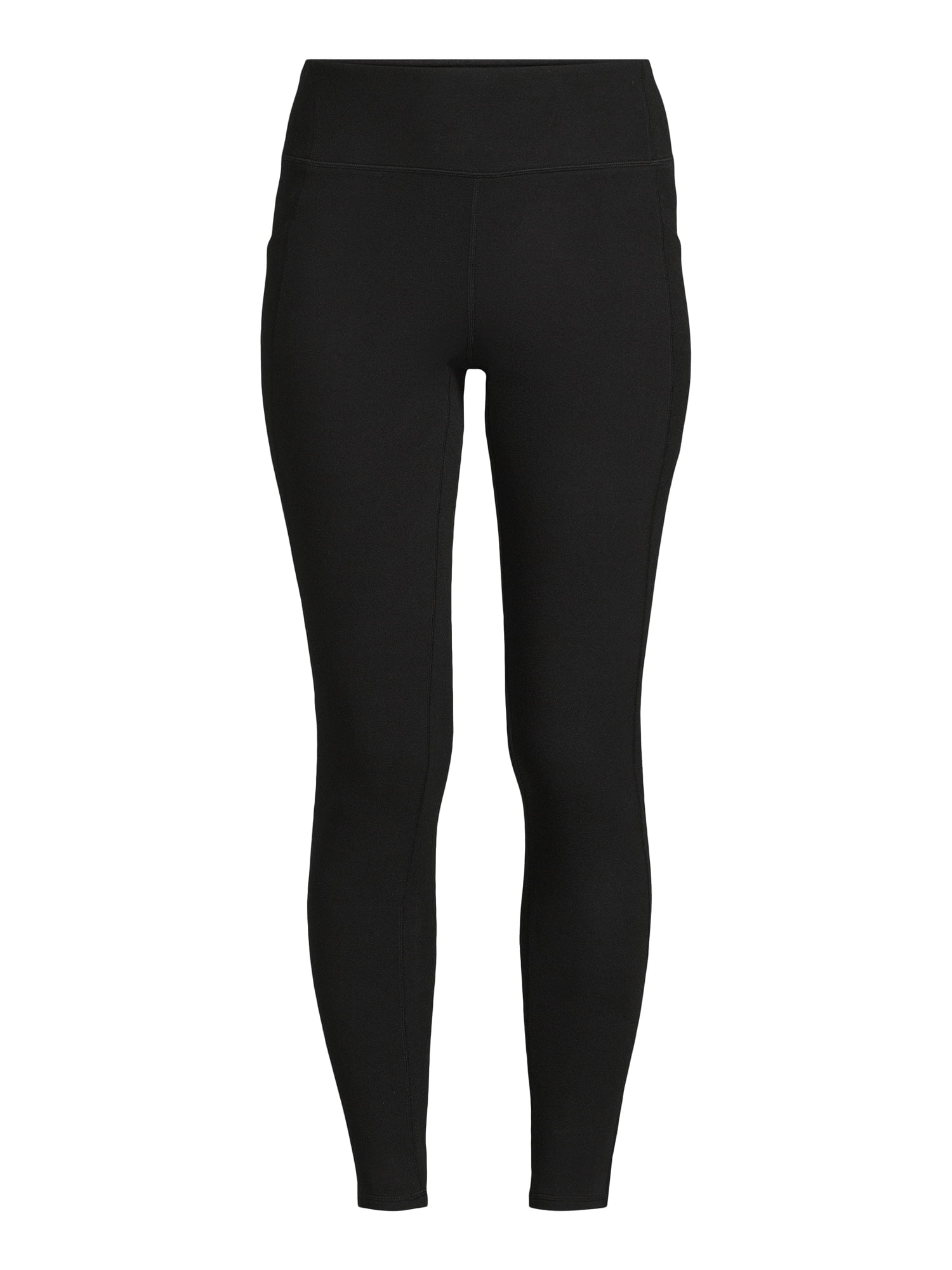 ClimateRight by Cuddl Duds Women’s Warmest Therma Suede High-Rise Base Layer Thermal Leggings, Sizes XS to XXL