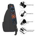 thumbnail image 4 of Lsque Mexican Flower Pattern Cross Chest Bag Diagonally – Premium Durable Front Chest Sling with Adjustable Padded Strap, High-Capacity Storage, 4 of 8