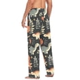 thumbnail image 3 of FORMRS Mens Pajama Pants with Pockets Sleepwear Lounge Bottoms Sizes S-2XL, Gray Dinosaur, 3 of 7