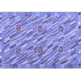 thumbnail image 1 of Ahgly Company Machine Washable Indoor Rectangle Southwestern Blue Country Area Rugs, 4' x 6', 1 of 4
