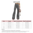 thumbnail image 2 of Pantalones Acampanados Con Parte Inferior De Campana Para Mujer, Pantalones Acampanados De Talle Alto Para Mujer Otoño Invierno Slim Fit Para Fiesta Para El Trabajo Para Ir De, 2 of 5