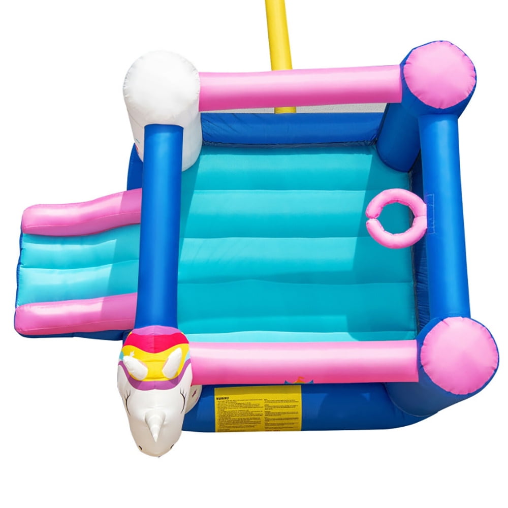 Aimee Lii Kids Inflatable Bounce House with 380W Blower, Playhouse for Kids Outdoor