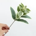 thumbnail image 4 of Artificial Greenery Stems,Silk Green Leaves Fake Ficus Garland Spray Plants Faux Greenery Decoration,Imitation Branch with Leaf Short Branch Diy Leaf Decoration Simulation Flower Arrangement, 4 of 6