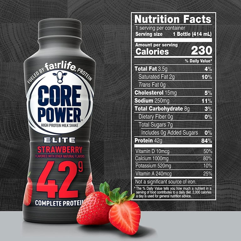 Fairlife Core Power Elite 42g High Protein Milk Shakes Variety