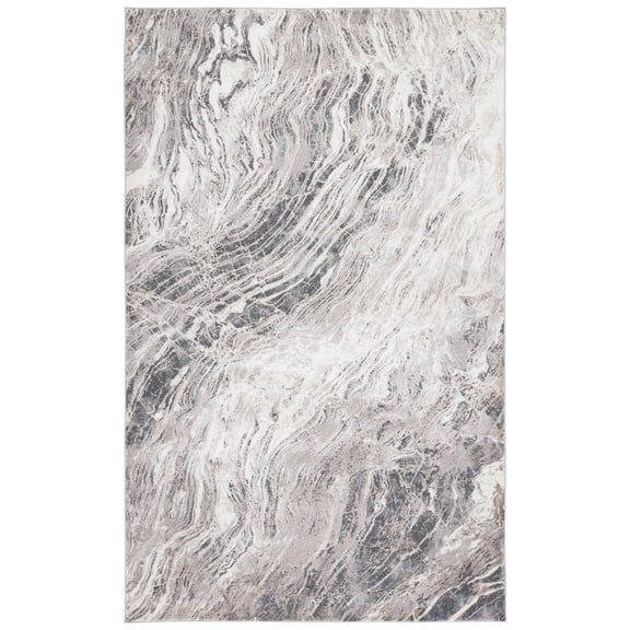 SAFAVIEH Vogue Molly Abstract Area Rug, Grey/Ivory, 5'3" x 7'6"