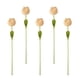 thumbnail image 2 of 5PC Crochet Tulips Without Vase Artificial Flower Finished Handmades Crochet Tulips Artificial Flower Simulation Flower, 2 of 6