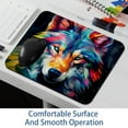 thumbnail image 6 of Wolf Square Desk Mat Mousepad, 8.3x9.8 Inch Non-Slip Rubber Bottom, Printed Gaming Mousepad for Office and Gaming, 6 of 6