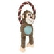 thumbnail image 4 of Dog Plush Toy Braiding Rope Teeth Grinding Cleaning Dog Squeaky Toys for Dogs Puppy Monkey, 4 of 5