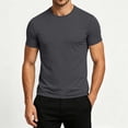 thumbnail image 5 of Dagugfen Athletic Tops for Men Slim Fitted Short Sleeve Crew Neck Summer Workout Gym Tops Moisture Wicking Lightweight Tee Shirts, 5 of 7