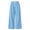Blue, variant on SDNall Girls Wide-leg Sweatpants, Toddler Solid Color Loose Fit Casual Trousers with Side Pockets, Fall Winter Daily School Activewear Long Pants 5-15 Years