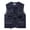 01 Dark Blue, variant on Lightweight Fishing Vest for Women Breathable Fishnet Liner Loose Zip V Neck Photography Jackets with Multi-Pockets