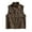 #304-Coffee, variant on Kakii Men's Casual Cotton Utility Vest Button Up Outdoor Pocketed Waistcoat