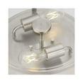 thumbnail image 5 of Gilliam Collection 12-5/8 in. Two-Light Brushed Nickel New Traditional Flush Mount, 5 of 10