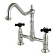 thumbnail image 1 of Kingston Brass KS1178PKX 8" Centerset Kitchen Faucet Less Sprayer, SN, 1 of 1
