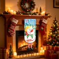 thumbnail image 3 of Amzcrzy Decoración navideña,Árbol de Navidad,Luces navideñas Letrero navideño colgante para puerta, decoración de 43 x 16 pulgadas, adorno de pared con personaje caprichoso para puerta principal, por, 3 of 6