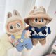 thumbnail image 2 of 17cm lindo Mini ropa de muñeca de peluche accesorios de atuendo para Corea Kpop Exo Labubu Idol muñecas suéter con capucha ropa DIY regalo para niños, 2 of 5