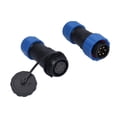 thumbnail image 2 of Male Female Industrial Connector, Metal Waterproof Aviation Plug Socket SP20 Electrical  For Cable For LED Lighting Equipment For Light Power 2 Pin,3 Pin,4 Pin,5 Pin,6 Pin,7 Pin, 2 of 8