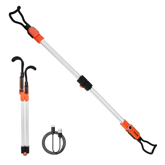 VEVOR Underhood LED Work Light, 2300LM, 6000mAh Rechargeable LED Light, Cordless Mechanic Work Light Bar with Hooks, for  Garage Workshop