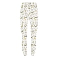 thumbnail image 4 of LangJing 2026 Easter Day Leggings for Women Casual Cute Bunny Eggs Printed Workout Pant High Waist Soft Tummy Control Workout Yoga Pants Green,L, 4 of 6