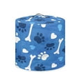 thumbnail image 2 of Xoenoiee Dog Paw Bone Heart Pattern Pressure Cooker Cover for 8 qt Instant Pot, Kitchen Appliance Dust Cover with Pockets for Rice Cooker Air Fryer Slow Cooker, 2 of 6
