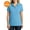 Carolina Blue, variant on LK110 Dry Zone UV Micro-Mesh Polo, River Blue Navy, 3XL, Womens Polo Shirts