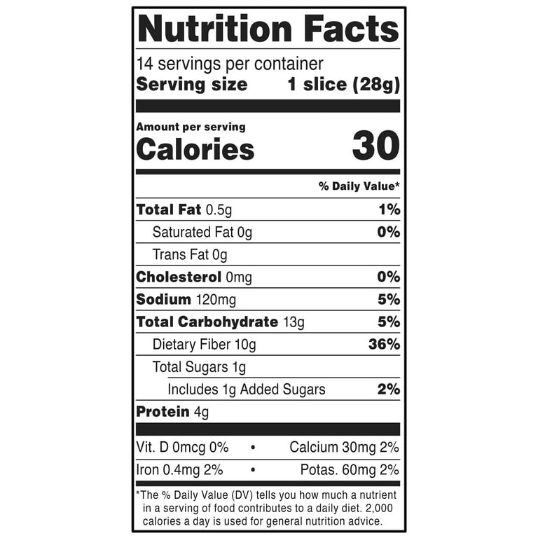 bettergoods Keto Friendly Wheat Sandwich Bread, 14 oz