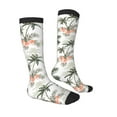 thumbnail image 3 of Balery Vintage Palm Trees Fun Novelty Socks Men'S Women'S Crew Socks Funny Crazy Novelty Socks Quirky And Cool Socks, 3 of 9