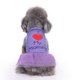 thumbnail image 5 of Camisa para perro, niña, cachorro, ropa, disfraz divertido, lindo tutú, sin mangas, cuello redondo, vestido para mascota, adorable verano, 5 of 5