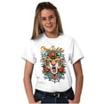 thumbnail image 3 of Stay Wild Tiger Head Rose Tattoo Men's Graphic T Shirt Tees Brisco Brands S, 3 of 6
