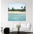 thumbnail image 3 of "Paradis II" Fine Art Giant Canvas print 54"x54", 3 of 6