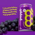 thumbnail image 4 of POPPI Sparkling Prebiotic Soda Beverages Variety of Flavors with Low Calorie & Low Sugar 12oz (Grape, Orange, Root Beer, Ginger Lime, Classic Cola, Cherry Limeade, Doc Pop, Strawberry Lemon) Pack of 8, 4 of 7