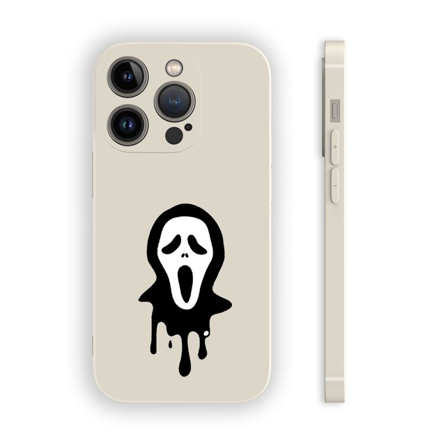 Elegante y divertida: ¡Consigue una vibrante funda plateada mate de doble capa con dibujos animados para iPhone 15 Pro Max y más!