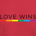 thumbnail image 3 of CafePress - Love Wins T Shirt - Men's Classic Graphic Cotton T-Shirt, 3 of 4