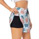 thumbnail image 1 of Balery Sea Turtle Pantalones cortos deportivos para mujer con forro y dos bolsillos, elásticos, para entrenamiento, gimnasio, yoga-X-Large, 1 of 7