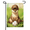 Garden Flag-3, variant on Congrats Graduate Chicken Portrait Garden Flag 12×18in Double Sided Linen Polyester Fade Resistant Decor For House Home Graduation
