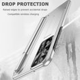 thumbnail image 5 of Compatible Kickstand Case for Samsung Galaxy S23 Case with S Pen & S Pen Holder,4 in 1 Shockproof Eletroplating Protective Camera Protector Case for Galaxy S23 Case,Samsung S23 Stand Case Silver, 5 of 14