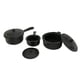 thumbnail image 5 of Juego de cocina para 1/12, utensilios de cocina, accesorios de decoración de cocina, juego de comida para accesorios, regalos para Negro CUTICAT  Casa de muñecas Juguetes de cocina, 5 of 7