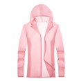 thumbnail image 2 of IMENGL Solid color rain jacket, Pink M, Size M-5XL, 2 of 3