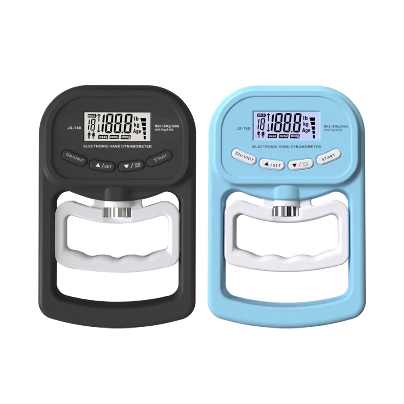Grip Strength Tester Trainer Dynamometer Handgrip Measurer Meter, Handhelds Strengthener Exerciser 396lbs/180kg Drop Shipping ,Measuring Accuracy