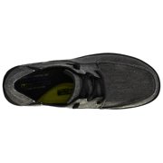 Skechers Melson Volgo Canvas Mens Slip on Shoes, Lace-Up Casual Shoes