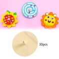 thumbnail image 4 of GUOOL 30 Pieces Unfinished Wooden Gyro Toys Peg Tops Funny Gyroscope Educational, 4 of 9