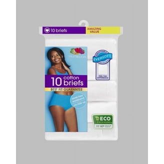 Fruit of The Loom Women's Fit for Me Plus Heather Hi-Cut Panties - 6 Pack in Assorted | Size: 9 Fruit of The Loom Women's Fit for Me Plus Heather Hi-Cut Panties - 6 Pack in Assorted | Size: 9