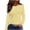 Yellow, variant on ctdiral Polka Dot Long Sleeve Tops for Women Crew Neck Loose Fit Shirt Soft Stretchy Pullover Fall Lounge Comfy Daily Wear Navy XXL