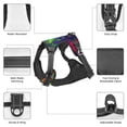 thumbnail image 6 of Lsque Pride Rainbow Dog Harness, No-Pull Pet Harness with 2 Leash Clips, Adjustable Soft Padded Dog Vest with Easy Control Handle for Large Dogs-Large, 6 of 9