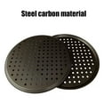 thumbnail image 7 of Lssam 12 Inch Perforated Pizza Crisper Pan, Nonstick Carbon Steel Baking Sheet with Holes, Oven Safe Round Pizza Pan for Home and Restaurant Kitchen, 7 of 7