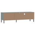 thumbnail image 5 of vidaXL TV Cabinet & TV Stand Oslo with Metal Legs Grey Solid Wood Pine, 5 of 5
