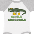 thumbnail image 4 of Inktastic In a While Crocodile with Cool Green Crock in Sunglasses Boys or Girls Baby Bodysuit, 4 of 5