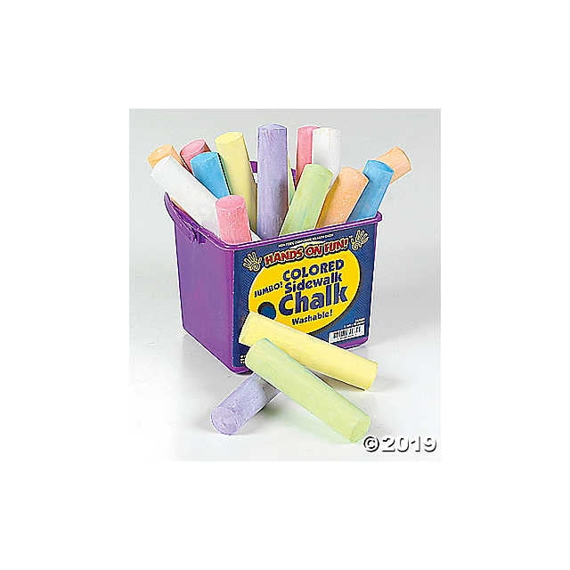 Jumbo Sidewalk Chalk Walmart