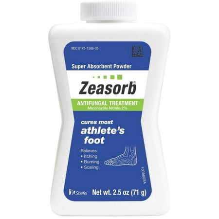 2 Pack - Zeasorb-AF Antifungal Powder 2.50 oz