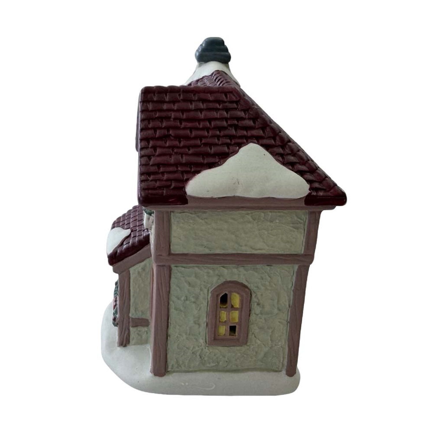 Porcelain Toy Shop Mini Christmas Village Building, Multicolor, 4", by Holiday Time